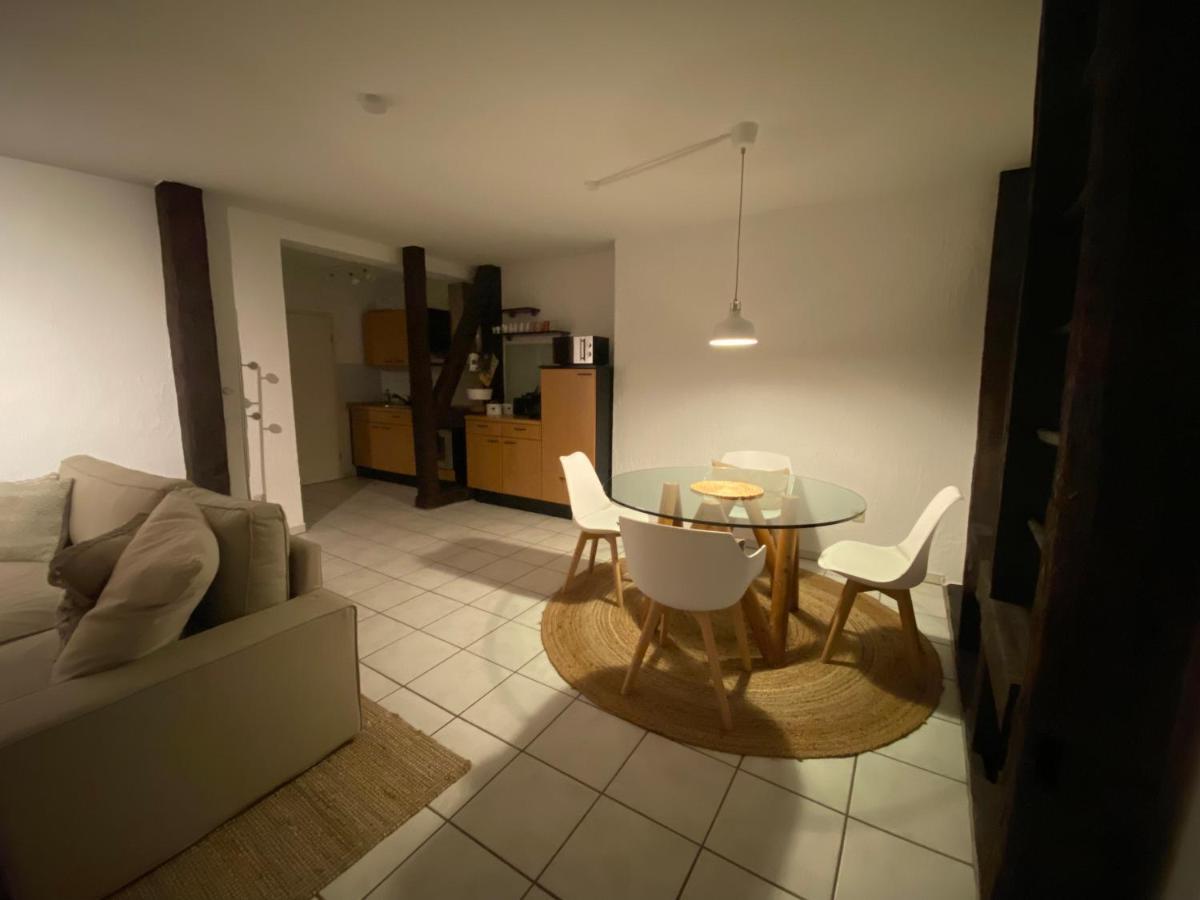 Denkmalschutz - Zentral - Haustiere - Messe Apartment นอยส์ ภายนอก รูปภาพ